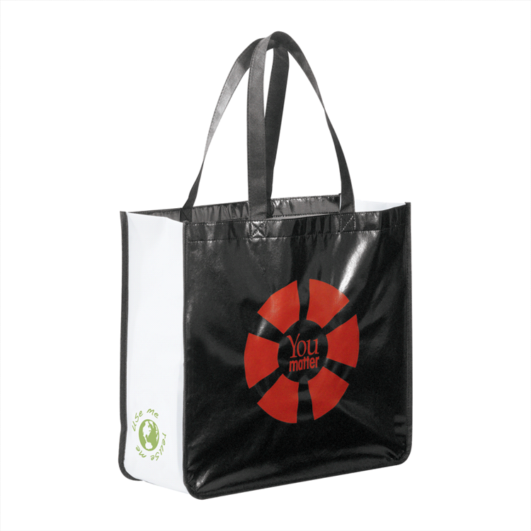 Picture of Large Laminated Non-Woven Shopper Tote