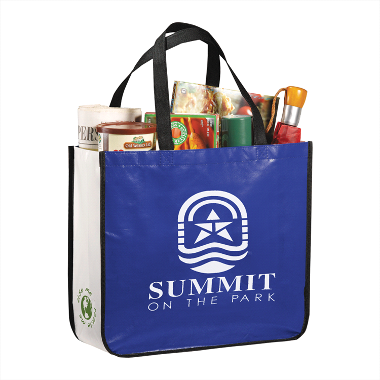 Picture of Large Laminated Non-Woven Shopper Tote