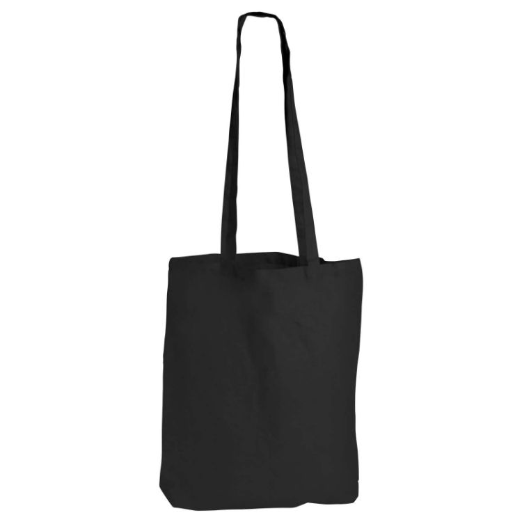 Picture of Coloured Cotton Long Handle Bag