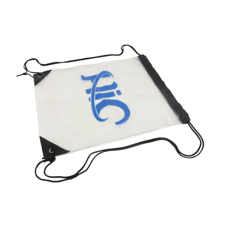 Picture of Clear PVC Drawstring Bag