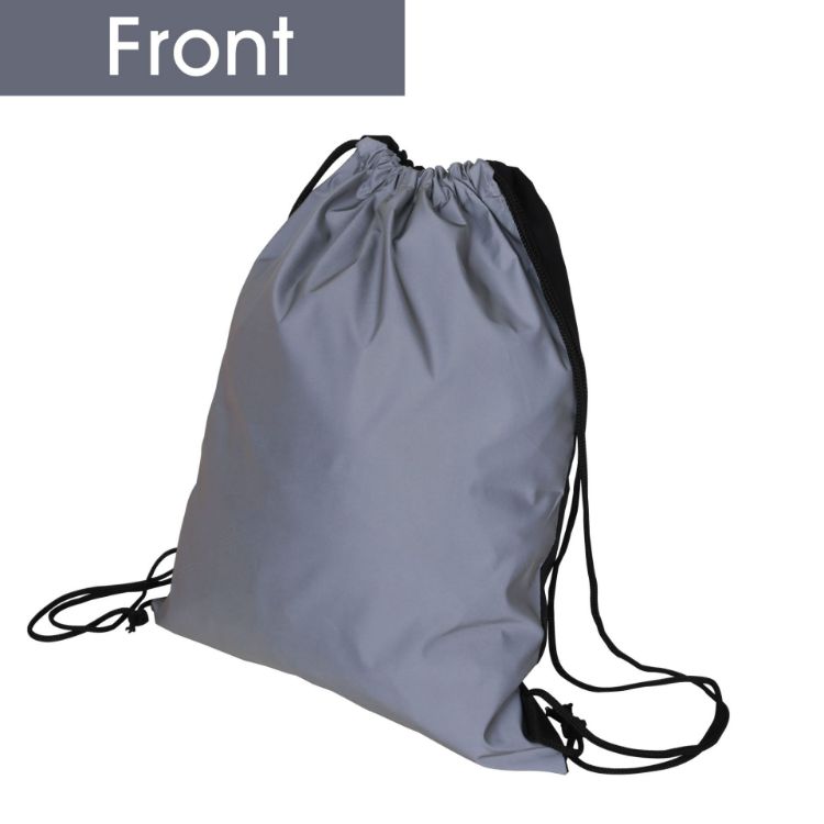 Picture of Reflective Drawstring Bag