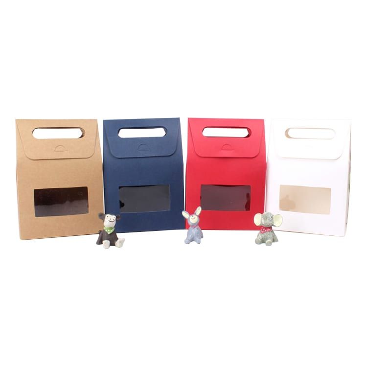 Picture of Die cut Handle Bag with Window(135x200x75mm )