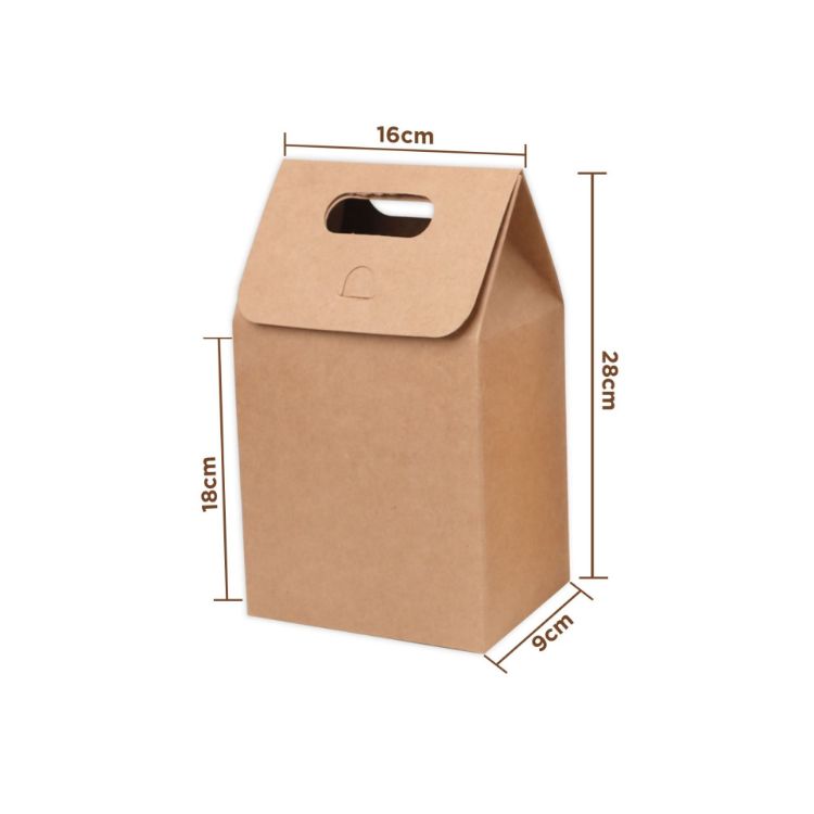 Picture of Large Kraft Paper Portable Box