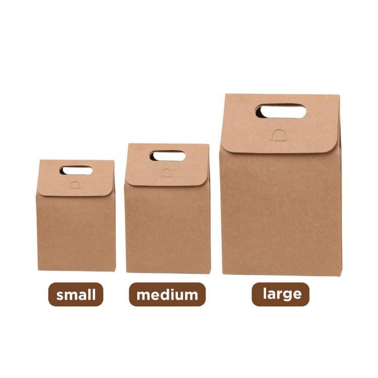 Picture of Large Kraft Paper Portable Box