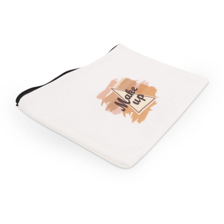 Picture of Rectangle Canvas Cosmetic Bag