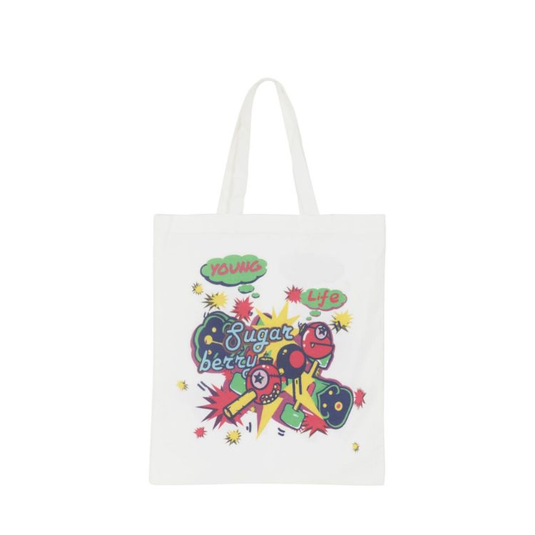 Picture of 170gsm Digital Print Short Handle Cotton Bag