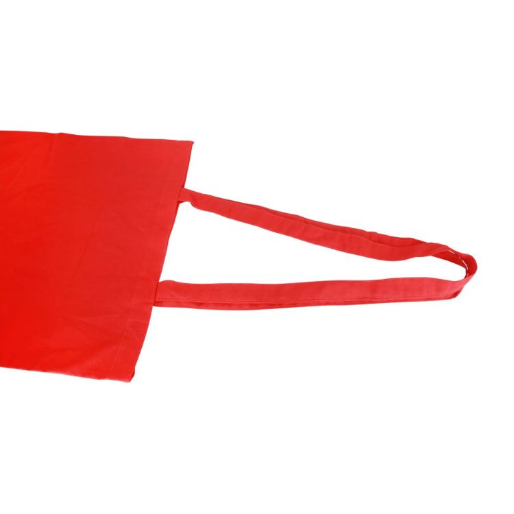 Picture of 140gsm Coloured Long Handle Cotton Bag