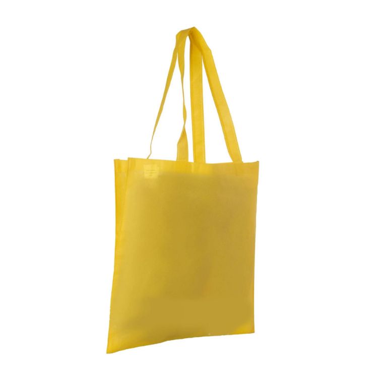 Picture of Non Woven Long Handle Bag with V Gusset