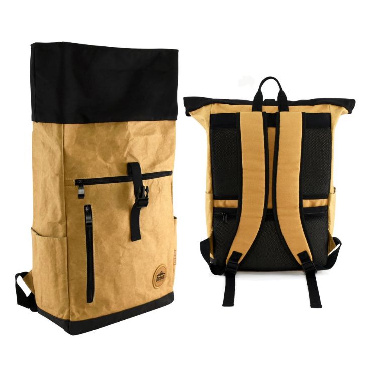 Picture of Seaside Kraft Paper Laptop Backpack