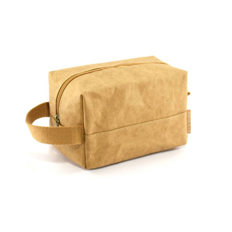 Picture of Munro Kraft Paper Cosmetic Bag