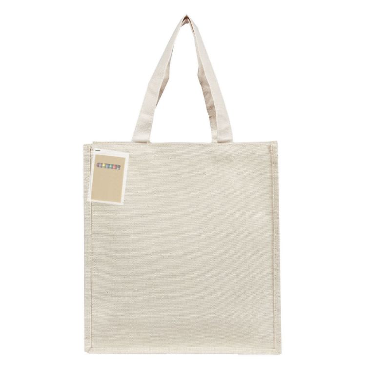 Picture of Colouring Executive Canvas Tote Bag