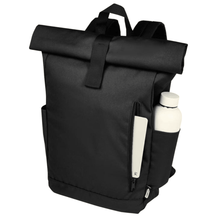 Picture of Byron 15.6" GRS RPET Roll-Top Backpack 18L