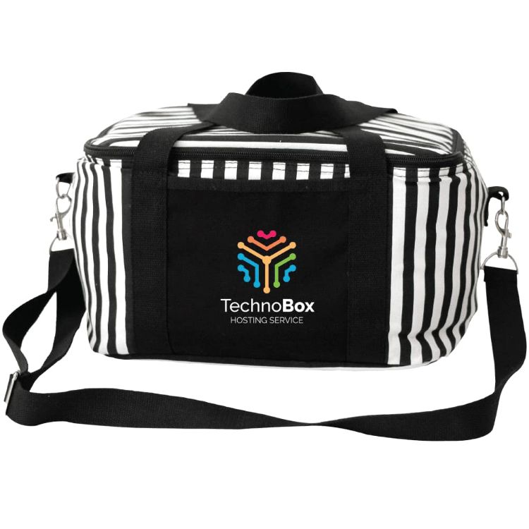 Picture of Striped Cotton Canvas Cooler 16L