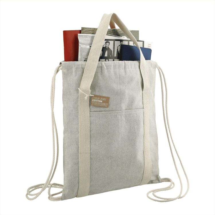 Picture of Repose 5oz. Recycled Cotton Drawstring Bag