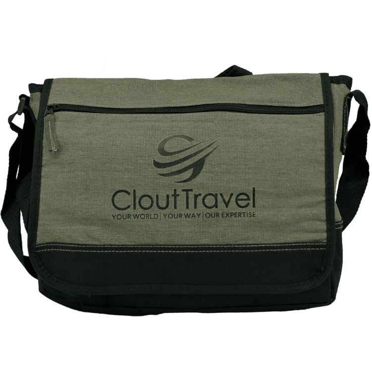 Picture of Faded Tablet Messenger Bag 5L