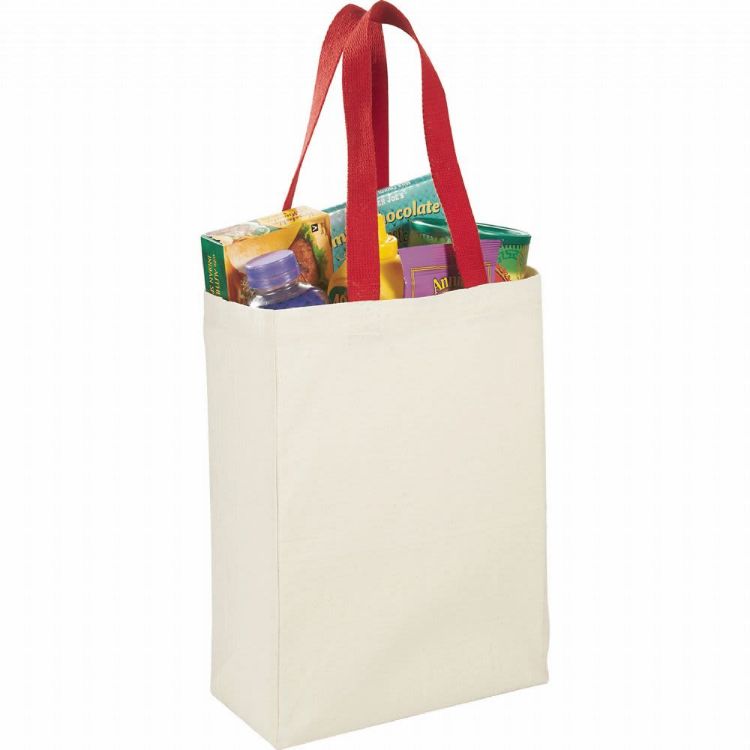 Picture of Natural Cotton Grocery Tote 12L