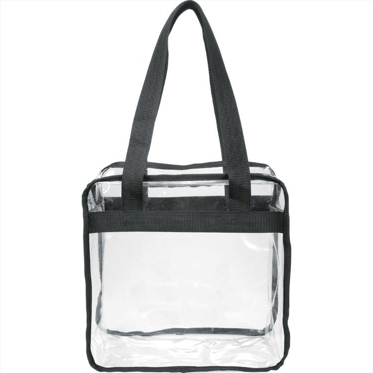 Picture of Game Day Clear Zippered Safety Tote 15L