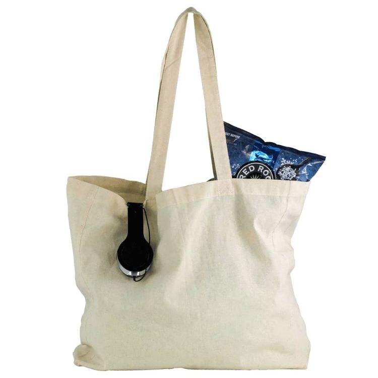 Picture of Natural Cotton Shopper Tote