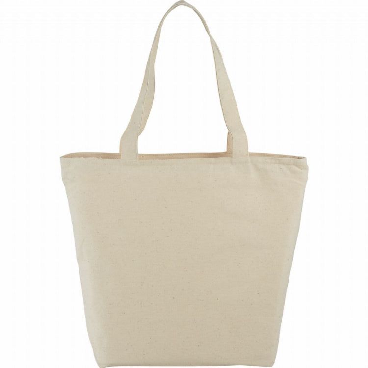 Picture of Cotton Maine Zippered Tote 15L