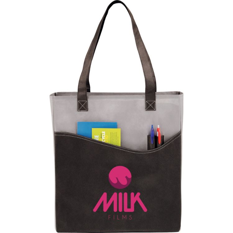 Picture of Rivers Pocket Non-Woven Convention Tote