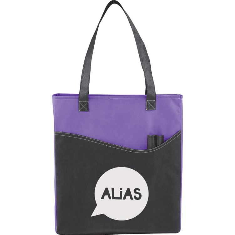 Picture of Rivers Pocket Non-Woven Convention Tote