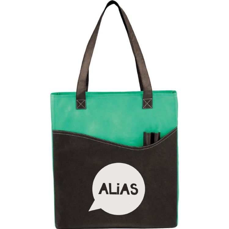 Picture of Rivers Pocket Non-Woven Convention Tote