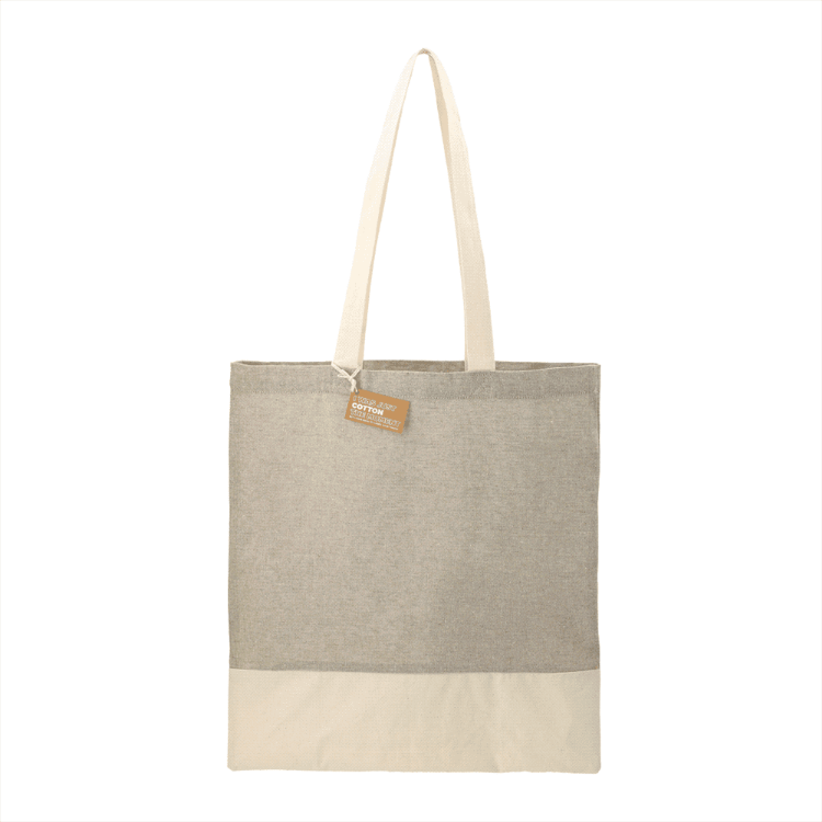 Picture of Split Recycled 150ml Cotton Twill Convention Tote