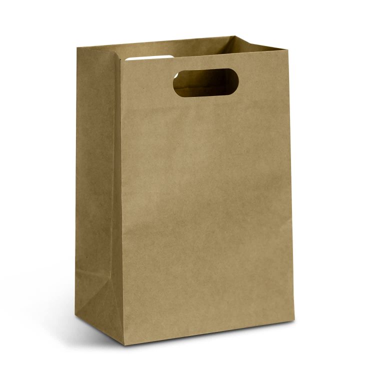 Picture of Large Die Cut Paper Bag Portrait