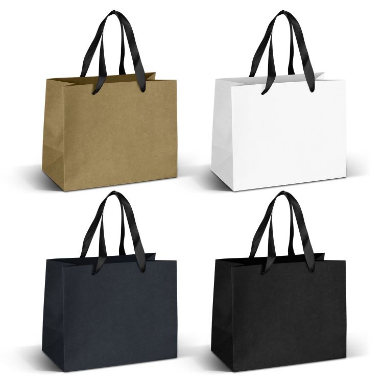 Picture of Medium Ribbon Handle Paper Bag