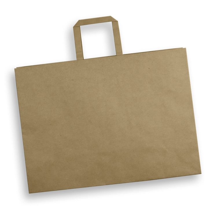 Picture of Extra Large Flat Handle Paper Bag Landscape