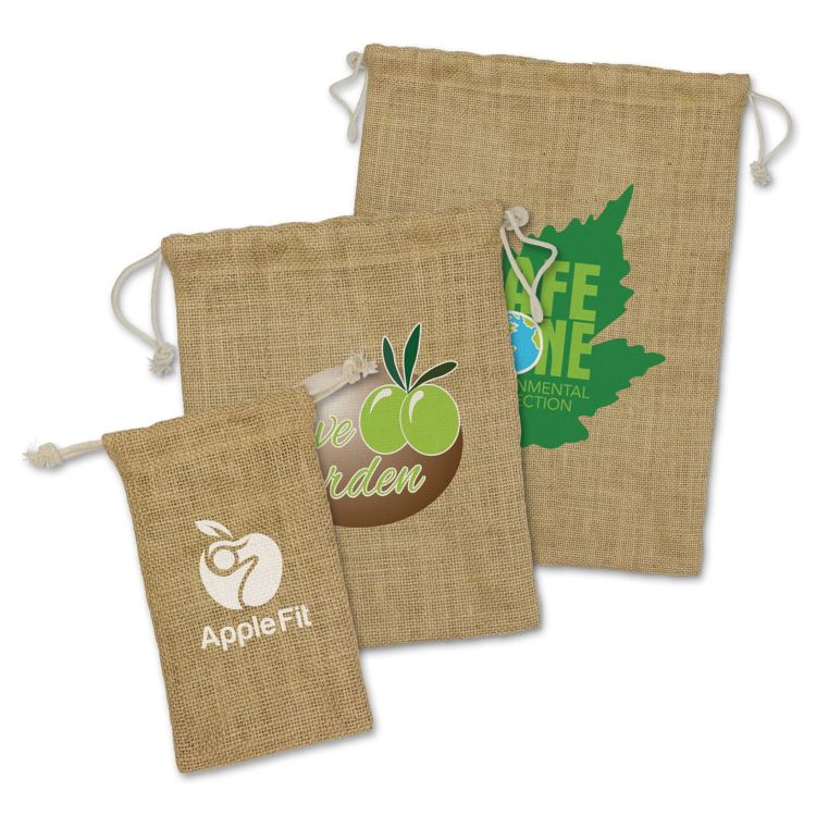 Picture of Jute Gift Bag - Medium